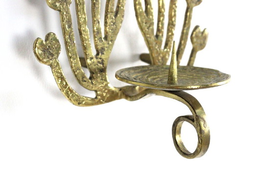 Image 1 of Brass vintage wall sconce