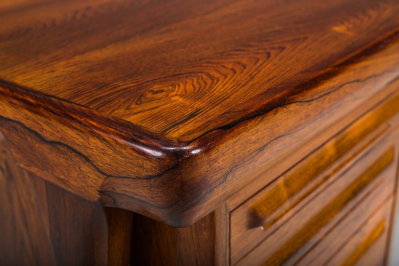 Image 1 of Moderner dänischer Chefschreibtisch Palisander von Ib Kofod Larsen für Faarup Møbelfabrik, 1960