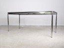 Scrivania USM Haller originale, tavolo da pranzo bianco, tavolo di design