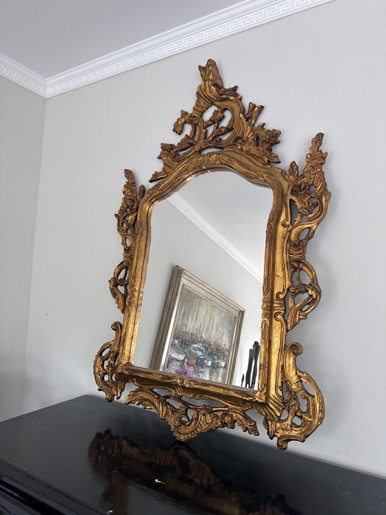 Image 1 of Due specchi Versailles in legno dorato