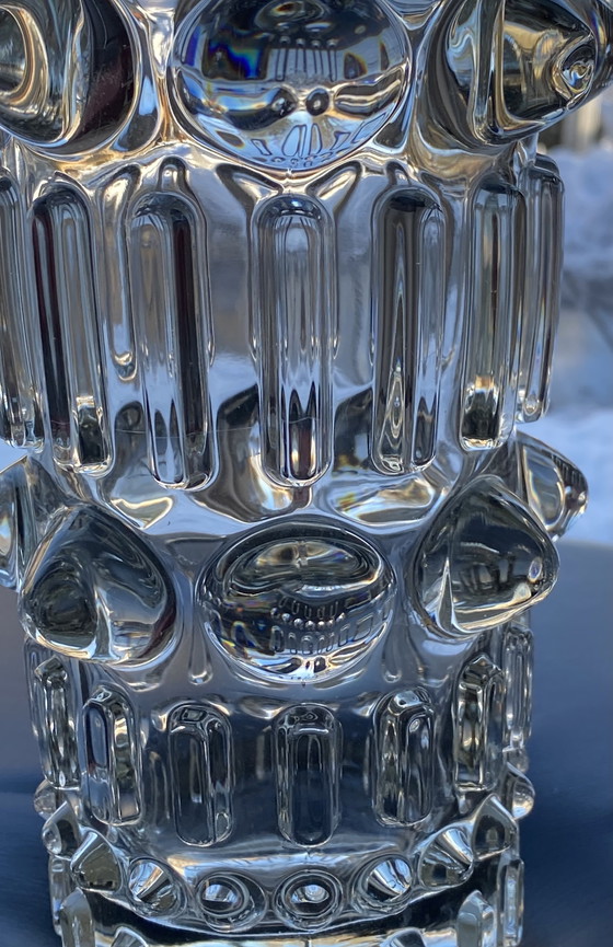 Image 1 of Vaso vintage František Pečený per Sklo Union, MCM ceco, 1970