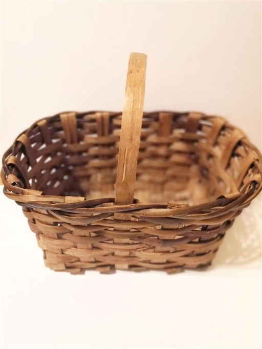 Seltener alter Holzkorb retro vintage / 20.