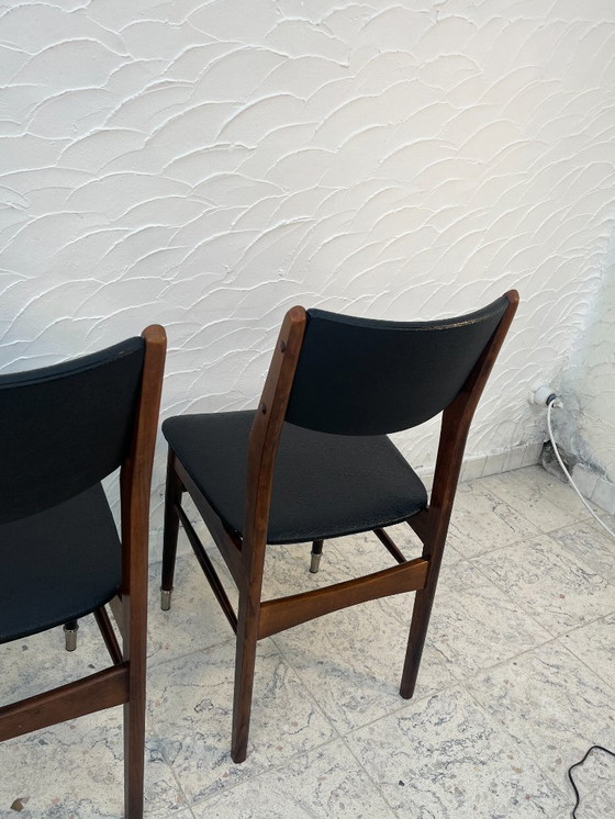 Image 1 of Coppia di sedie vintage in stile scandinavo degli anni '60.