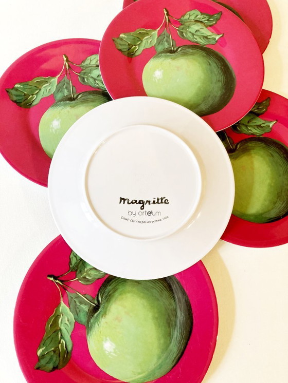 Image 1 of 6 Magritte melamine plates, Centre Pompidou/Arteum, 2016