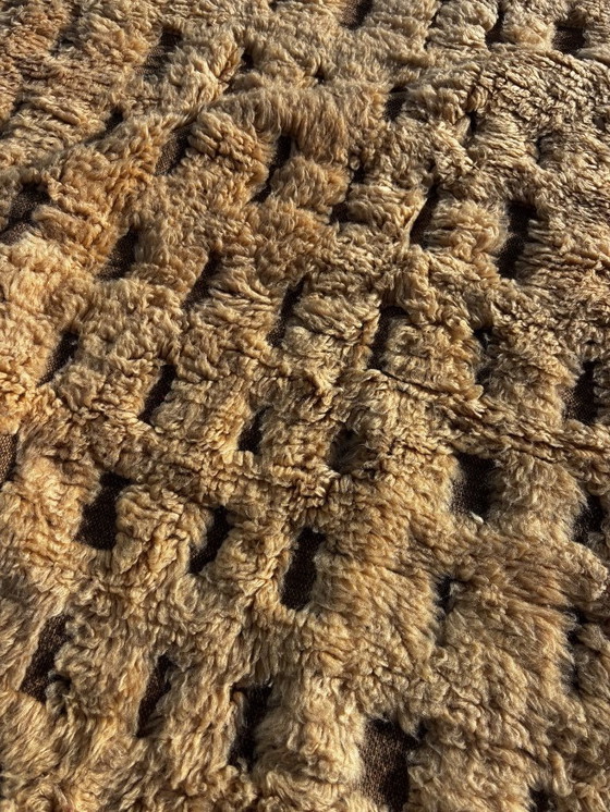 Image 1 of Nieuw handgemaakt Marokkaans Berber Mrirt wollen tapijt