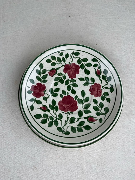 Zwei böhmische Teller – Geschirr, Porcelain, Bohemian (photo 6 of 10)