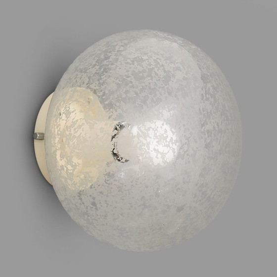 Image 1 of Par de lámparas de pared Stilnovo con difusor de cristal, años 60