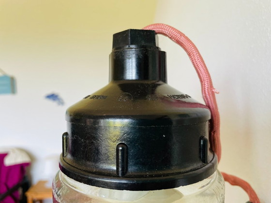 Image 1 of Modernistische tafellamp met metselpot uit de Sovjet-Unie