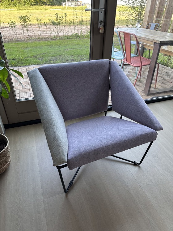 Poltrona Van Speyk Di Rob Eckhardt Per Pastoe – Poltrone, Metal, Textile (photo 6 of 9)