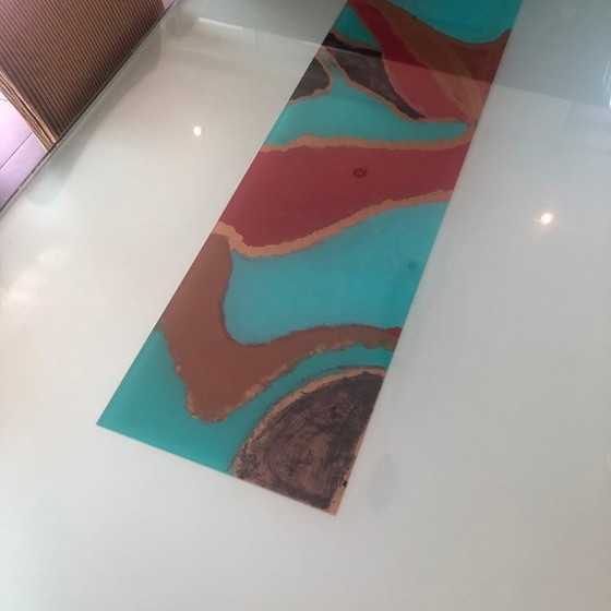 Image 1 of Tavolo da pranzo unico dal design vintage