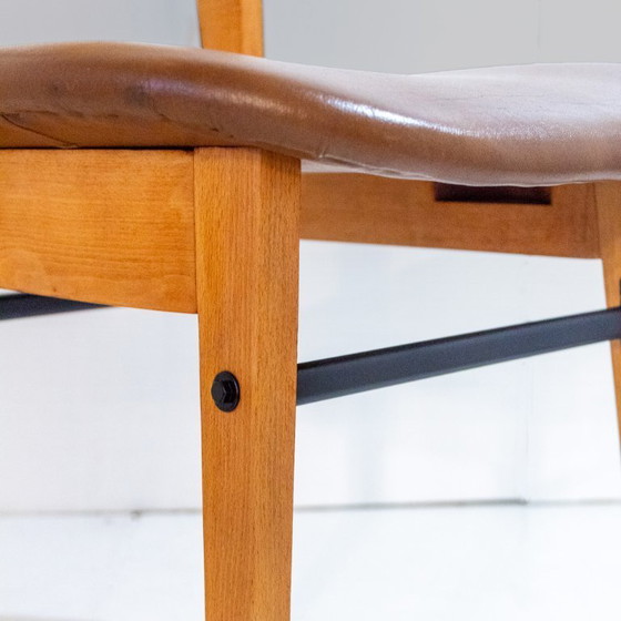 Image 1 of 1x Mid- Century Modern Dining Chairs in Scandinavian Style