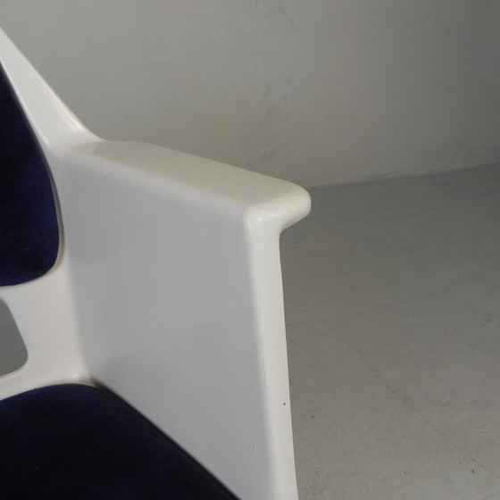 Image 1 of Gispen chair with fiberglass shell, 1960s