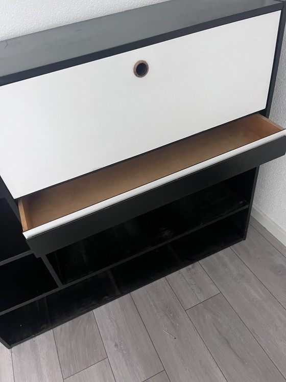 Vintage (jaren 60) secretaire/dressoir – Kasten, Wood (photo 5 of 8)