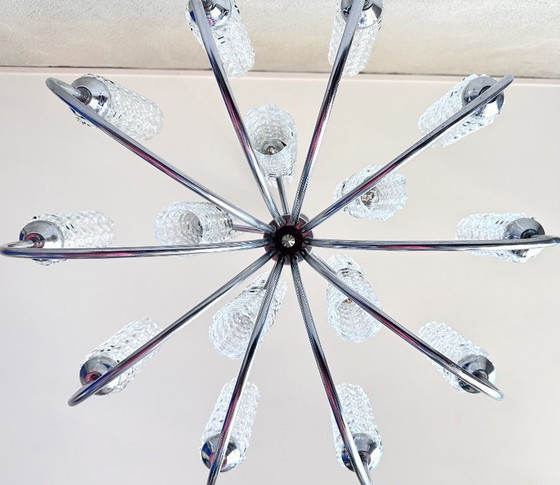 Image 1 of Lampadario vintage di grandi dimensioni