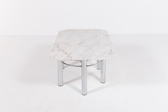 Image 1 of Modern Italian design marble coffee table