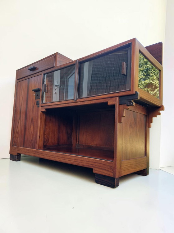 Mobile Art Déco, Credenza scolastica Amsterdam – Credenze, Wood, Glass (photo 5 of 15)