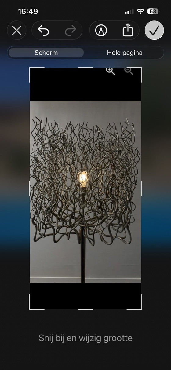 Image 1 of Brand and van Egmond standing lamps (2)