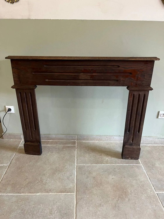 Antique wooden fireplace mantel – Decorative Objects, Art Deco (photo 2 of 21)