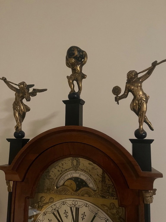 Antike Uhr. J.M Verbrugge – Verbruggen, Uhren, Holz (photo 4 of 8)