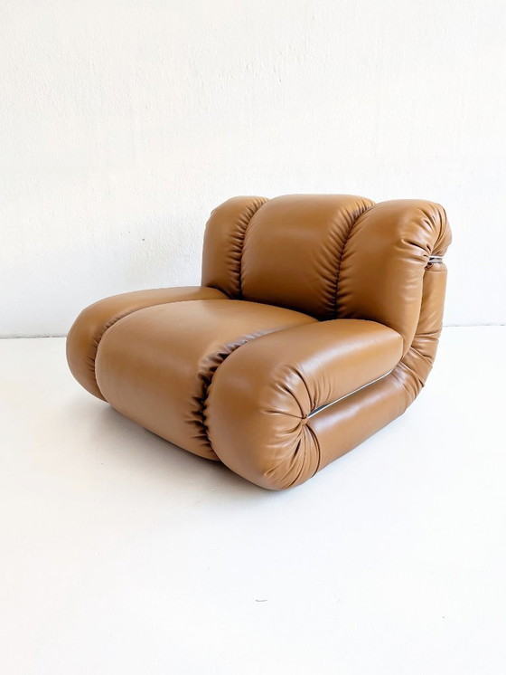 Image 1 of Poltrona 'Velasquez' di Rino Maturi per Mimo Padova anni '70