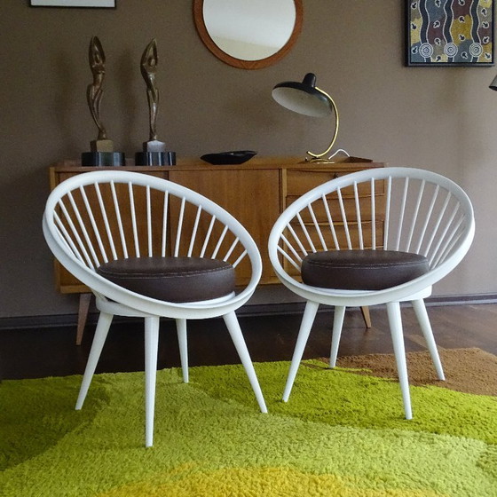Image 1 of 2x Vintage Lounge Fauteuils
