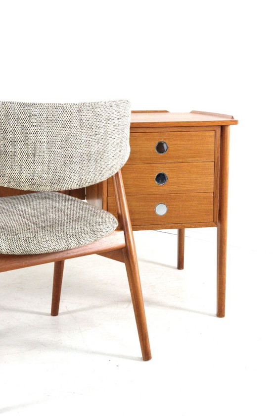 Dyrlund bureau gerestaureerd vintage teak – Wood (photo 5 of 18)