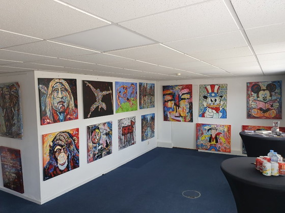 Image 1 of Jovan SRIJEMAC - Colori estivi del 1969 - Tela d'artista