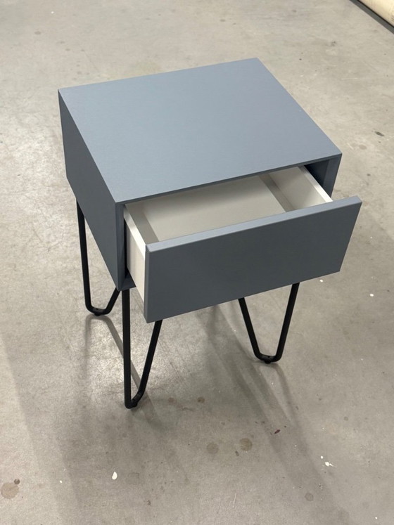 Image 1 of 2 x pixel  nachtkastje cool grey auping