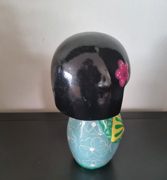 Bel Salvadanaio Kokeshi in Ceramica – Oggetti decorativi (photo 2 of 6)