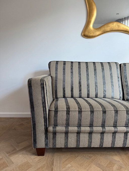 Vintage Sofa With Stripes