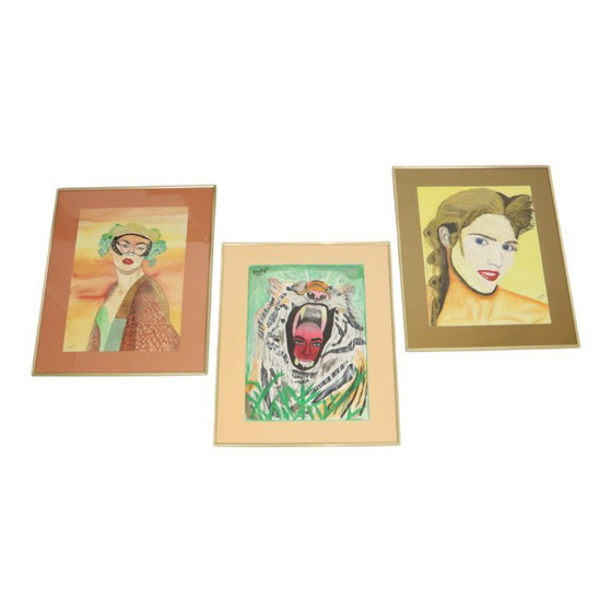 Image 1 of Vintage Framed Paintings