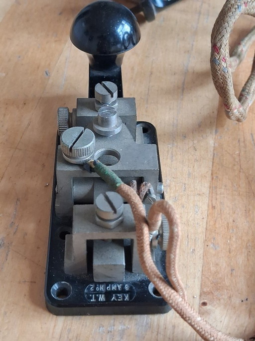 Britse militaire morsesleutel, 1940 – decoratieve objecten, Iron (photo 2 of 9)