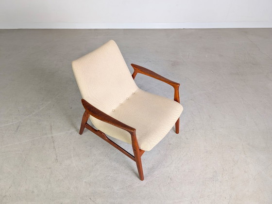 Image 1 of Fauteuil Arne Hovmand-Olsen Teak Mogens Kold fauteuil design