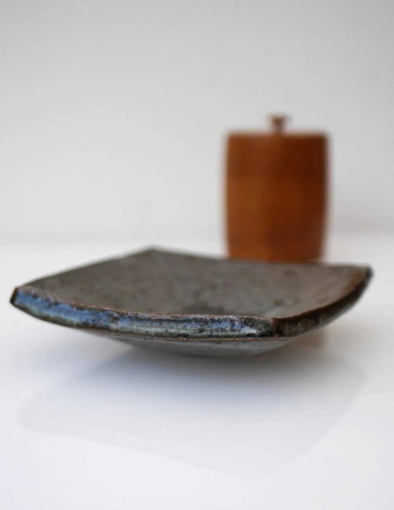 Image 1 of Mid-century modern pottery dish by Janet Leach, England