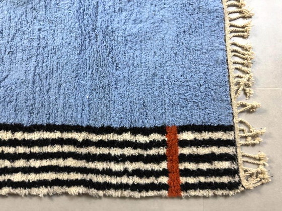 Magnifico tappeto tradizionale blu cielo 200/300cm – Tappeti, Wool (photo 4 of 8)