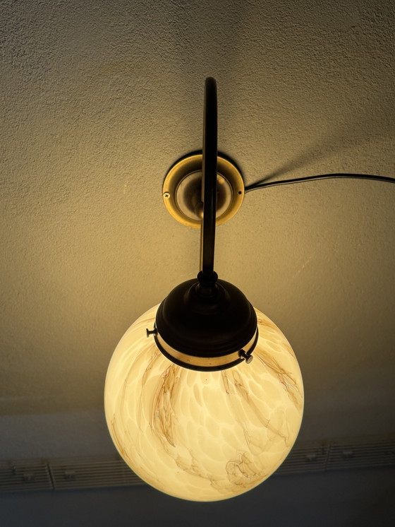 Image 1 of Suggestiva lampada da parete vintage marmorizzata di AGI Verlichting (Almelo)
