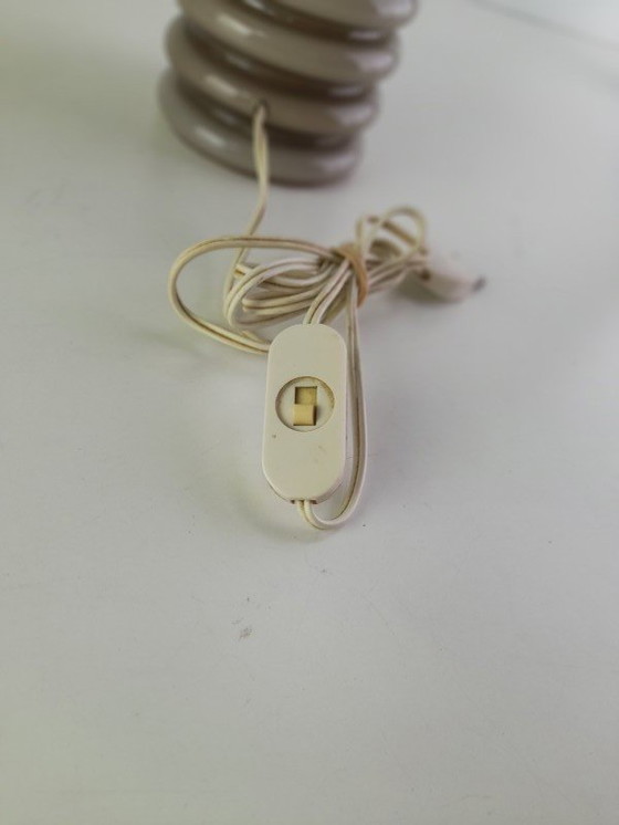 Image 1 of Original Glashütte Limburg spherical table lamp from the 1970s