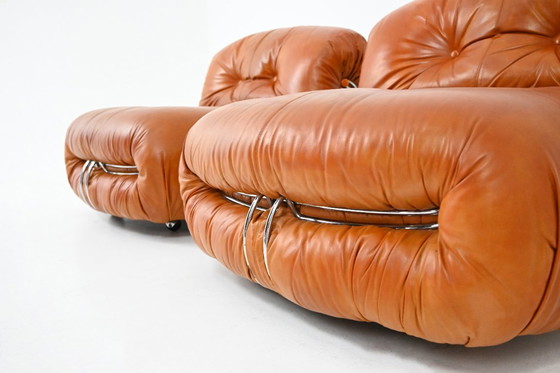 Image 1 of Soriana Lounge-Sessel von Afra & Tobia Scarpa für Cassina, 1970er Jahre, 2er-Set