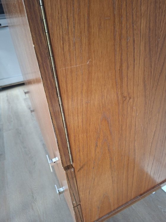 Image 1 of Mobiletto alto in teak vintage degli anni '60