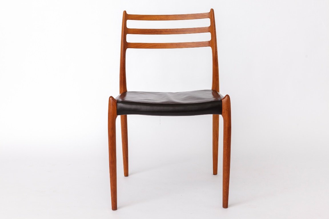 Niels Møller Model 78 Chair – Danish Teak Mid Century Dining Chair