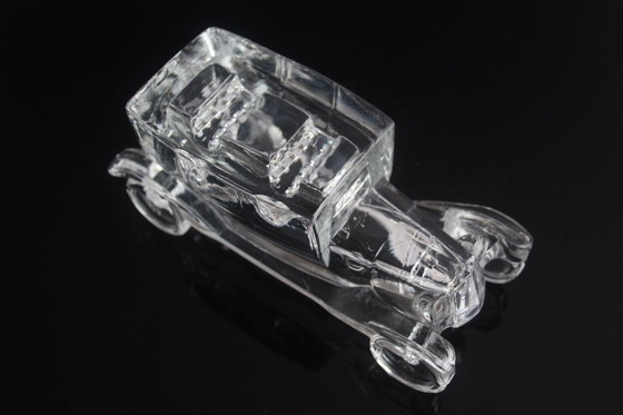 Image 1 of Fermacarte in vetro antico Art Déco, Tatra 11, circa anni '20.