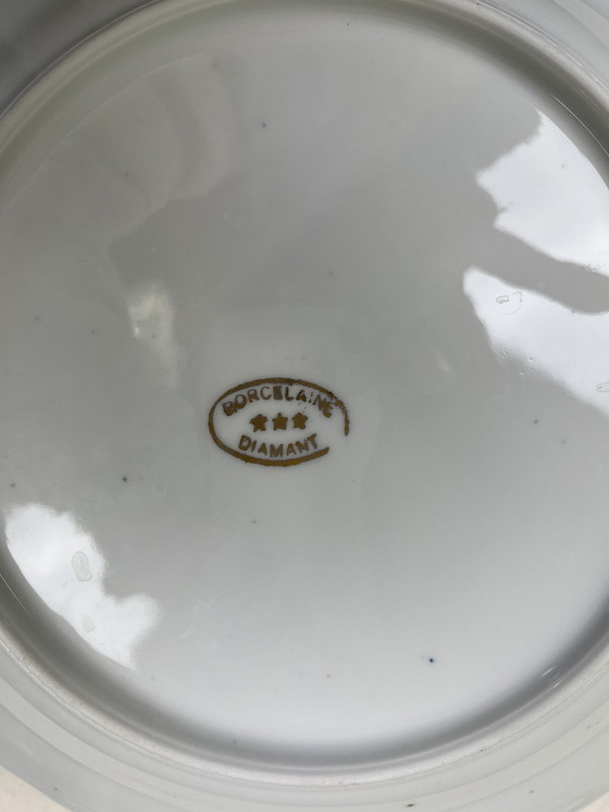 Image 1 of 12 piatti di porcellana