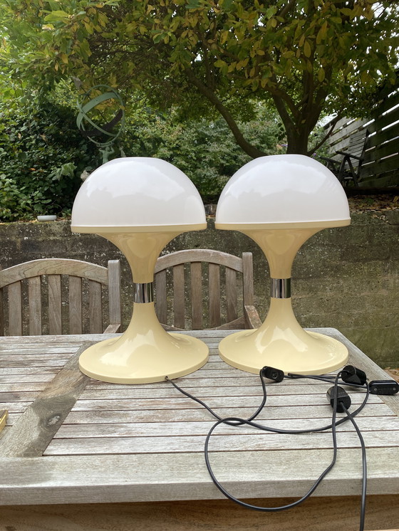 Image 1 of Stilnovo table lamp Mushroom 70s unique Rare