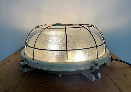 Image 1 of Lampada da parete o da soffitto industriale in alluminio pressofuso, anni '70