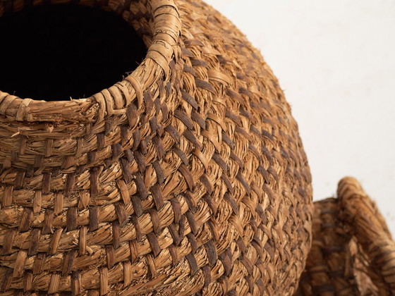 Cesta de mimbre antigua (c.1920) #1 – Objetos decorativos, Wicker, Rustic (photo 17 of 34)