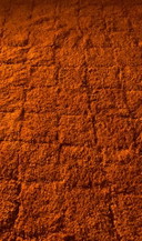 “Fuoco dei Monti dell'Atlante” - 367 x 382 cm - Esclusivo tappeto berbero tessuto a mano proveniente dal Marocco
