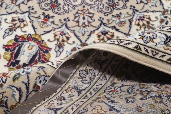 Image 1 of Origineel Perzisch tapijt Keshan, Kashan Beige 398 x 295 cm In topconditie Klassiek