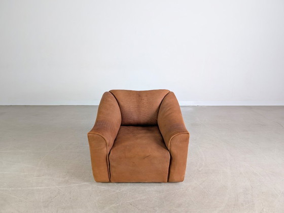 Image 1 of Poltrona originale de Sede DS 47, design in pelle spessa