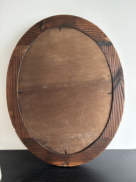 Image 1 of Brutalist handmade mirror 50x40cm 