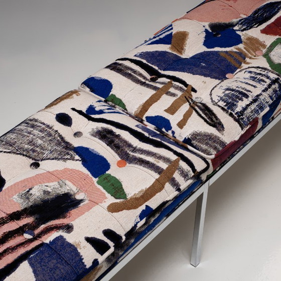 Image 1 of 1 banc modèle 2530-6, 4 places, de Florence Knoll pour Knoll Inc. / International